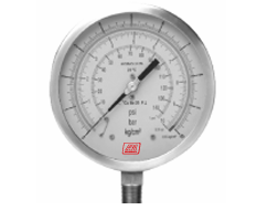 SS CASE TEST GAUGE (ACC. ±0.25%)  MODEL- I08-01